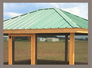 Gazebos Metal Roof