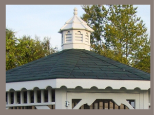 Gazebo Shingle Roof