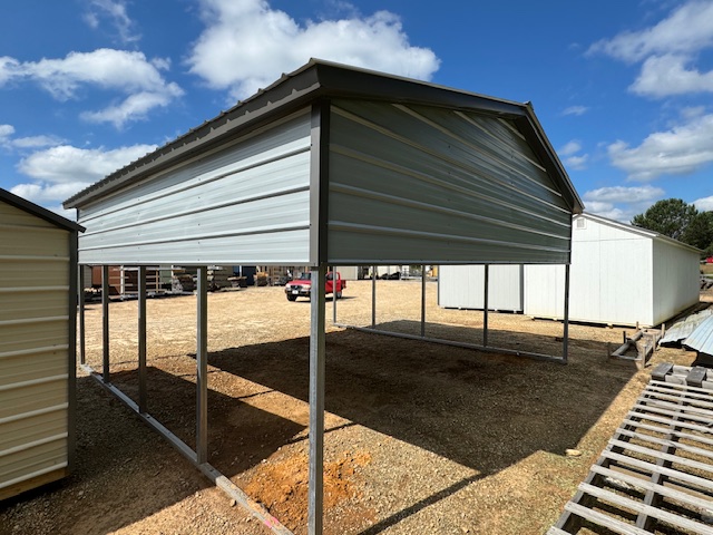 20x20x9 Vertical Roof Carport (Built to Order) - Image 4