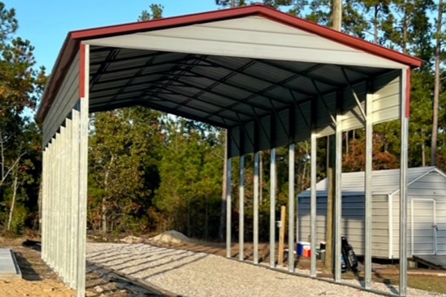 Vertical Roof Carport