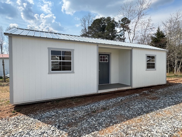(Available Now!) 12x32 Center Cabin #233160 - Image 2