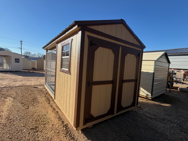 (Available Now!) 8x14 Double Run Dog Kennel #2197 - Image 4