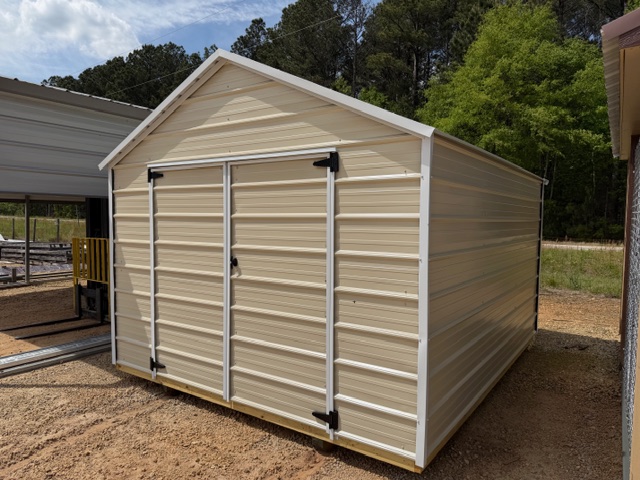 (Available Now!) 10X12 Yoder Value Line Metal Utility Shed #2420 - Image 3